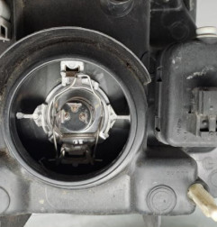 Optique avant principal gauche (feux)(phare) NISSAN NOTE 1 Photo n°4