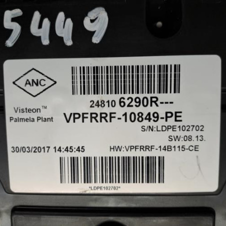 Compteur RENAULT CAPTUR 1