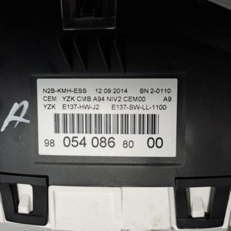 Compteur PEUGEOT 2008 1 Photo n°1