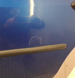 Porte arriere gauche DACIA LOGAN 1 Photo n°4