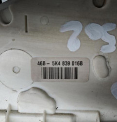 Serrure arriere droit VOLKSWAGEN GOLF 6 Photo n°5