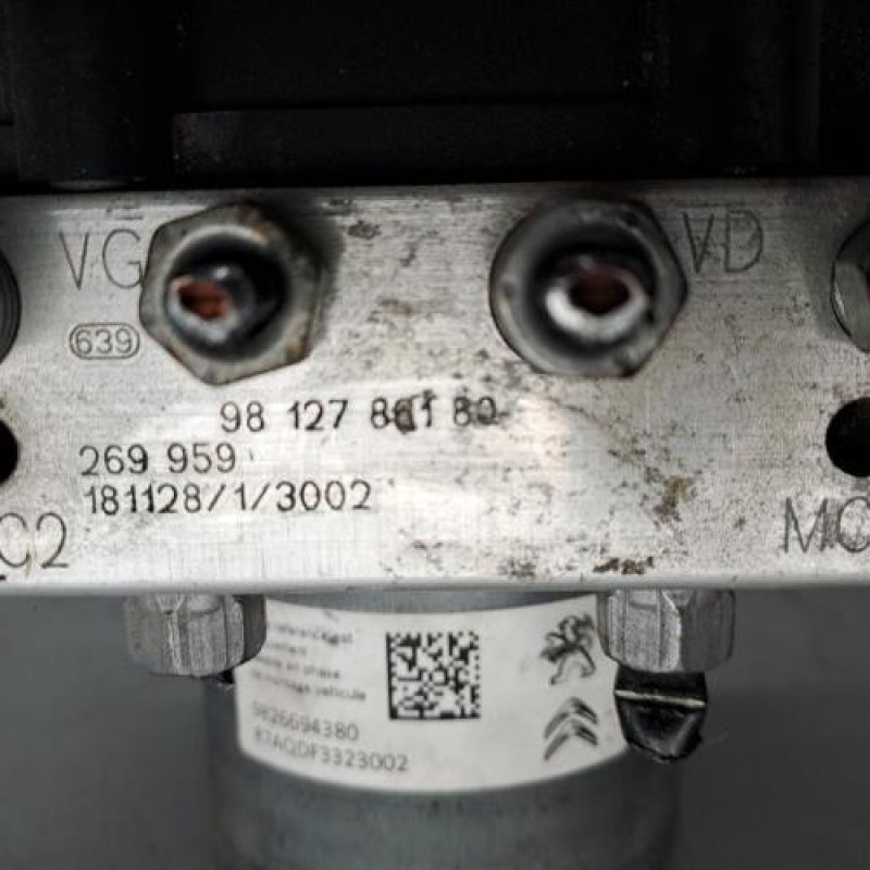 Bloc ABS (freins anti-blocage) PEUGEOT 3008 2