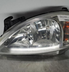 Optique avant principal gauche (feux)(phare) OPEL CORSA C Photo n°1