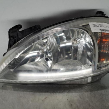 Optique avant principal gauche (feux)(phare) OPEL CORSA C Photo n°1