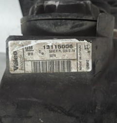 Optique avant principal gauche (feux)(phare) OPEL CORSA C Photo n°3