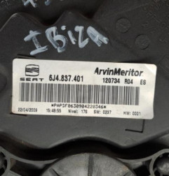 Leve vitre electrique avant gauche SEAT IBIZA 4 Photo n°3