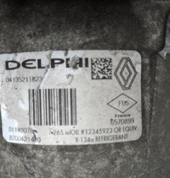 Compresseur clim RENAULT LAGUNA 2 Photo n°1