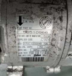 Compresseur clim ALFA ROMEO 159 Photo n°3