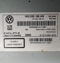 Autoradio d'origine VOLKSWAGEN CADDY 3 Photo n°3