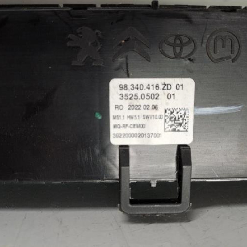 Commande chauffage PEUGEOT EXPERT 3