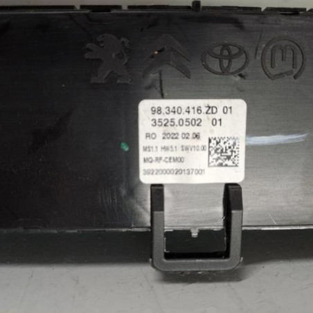 Commande chauffage PEUGEOT EXPERT 3 Photo n°1