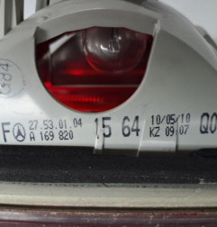 Feu arriere secondaire gauche (feux) MERCEDES CLASSE B 245 Photo n°1