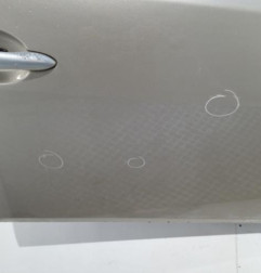 Porte avant droit RENAULT MEGANE 2 Photo n°1