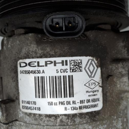 Compresseur clim RENAULT MEGANE 2 Photo n°1