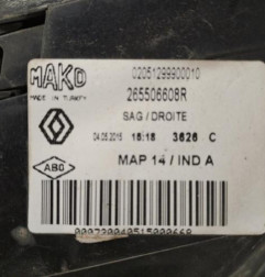 Feu arriere principal droit (feux) RENAULT CLIO 4