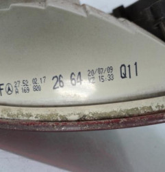 Feu arriere principal droit (feux) MERCEDES CLASSE B 245 Photo n°4