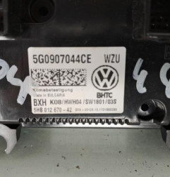 Commande chauffage VOLKSWAGEN GOLF 7 Photo n°3