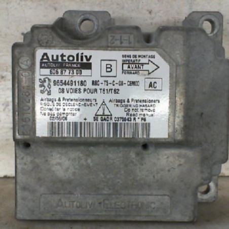 Boitier air bag PEUGEOT 307 Photo n°1