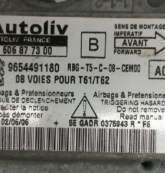 Boitier air bag PEUGEOT 307 Photo n°3