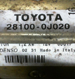 Demarreur TOYOTA YARIS 1 Photo n°4