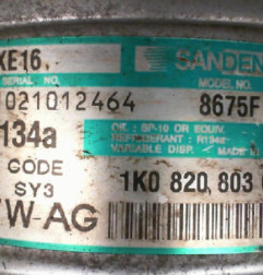 Compresseur clim SEAT ALTEA Photo n°3