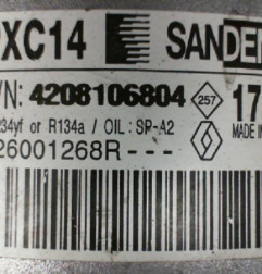 Compresseur clim RENAULT SCENIC 4 Photo n°3