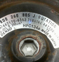 Compresseur clim VOLKSWAGEN PASSAT 4 Photo n°3