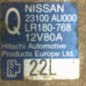 Alternateur NISSAN PRIMERA 3