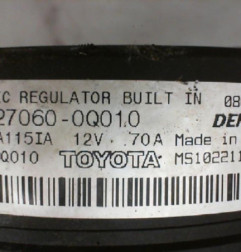 Alternateur TOYOTA AYGO 1 Photo n°4