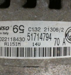 Alternateur FIAT PANDA 2 Photo n°4