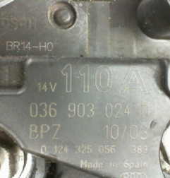 Alternateur VOLKSWAGEN POLO 4 Photo n°4