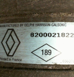 Compresseur clim RENAULT LAGUNA 2 Photo n°3