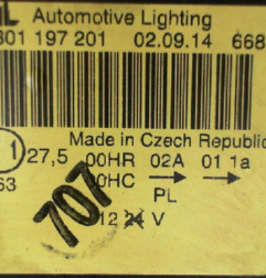 Optique avant principal gauche (feux)(phare) MERCEDES CLASSE A 169 Photo n°4