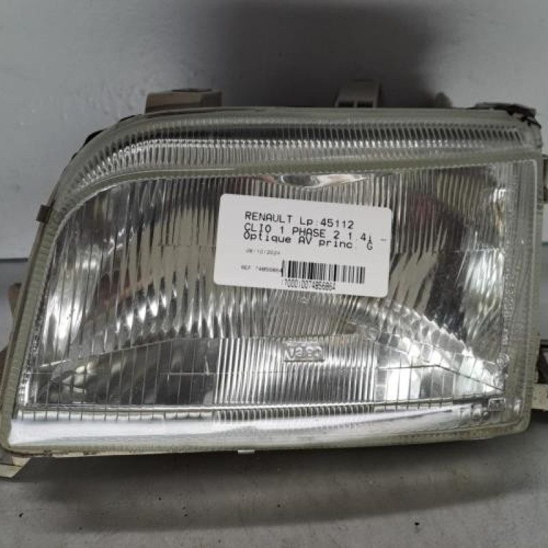 Optique avant principal gauche (feux)(phare) RENAULT CLIO 1