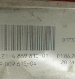 Feu arriere principal droit (feux) BMW SERIE 1 E87 Photo n°5