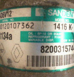 Compresseur clim RENAULT KANGOO 1 Photo n°3