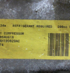 Compresseur clim FORD FUSION Photo n°4