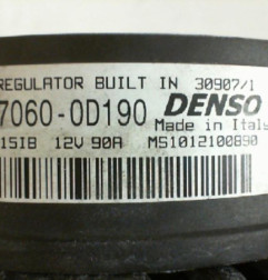 Alternateur TOYOTA COROLLA VERSO 2 Photo n°4