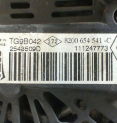 Alternateur RENAULT TWINGO 2 Photo n°4