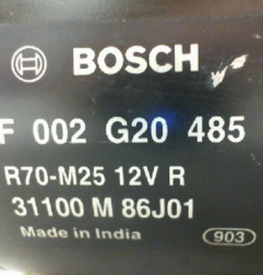 Demarreur SUZUKI SWIFT 3 Photo n°4