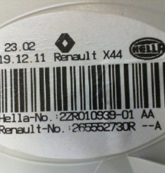 Feu arriere secondaire gauche (feux) RENAULT TWINGO 2 Photo n°3