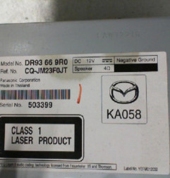 Autoradio d'origine MAZDA 2 2 Photo n°4