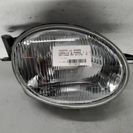 Optique avant principal droit (feux)(phare) TOYOTA COROLLA 9 Photo n°1