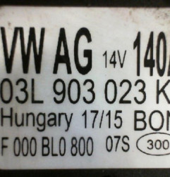 Alternateur AUDI A3 3 Photo n°4