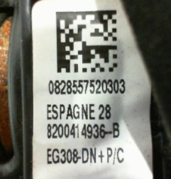 Air bag conducteur RENAULT MEGANE 2 Photo n°5