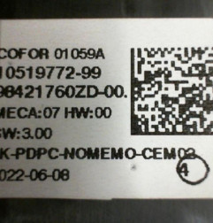 Interrupteur de leve vitre avant gauche PEUGEOT 2008 2 Photo n°6