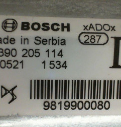 Moteur essuie glace arriere PEUGEOT 2008 2 Photo n°4