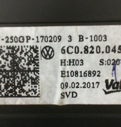 Commande chauffage VOLKSWAGEN POLO 5 Photo n°8