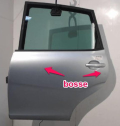 Porte arriere gauche SEAT ALTEA