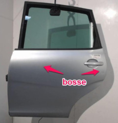 Porte arriere gauche SEAT ALTEA Photo n°5